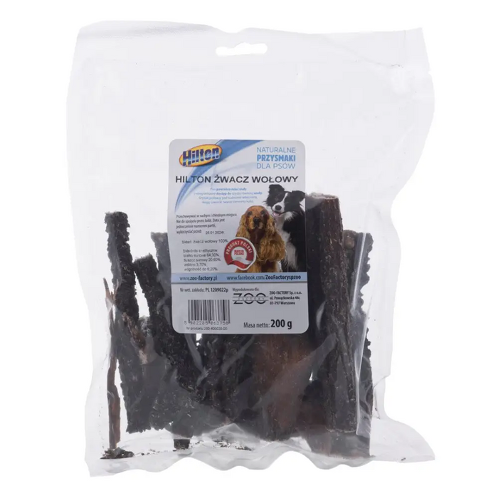 HILTON Телешки търбух - Лакомство за кучета - 200гр