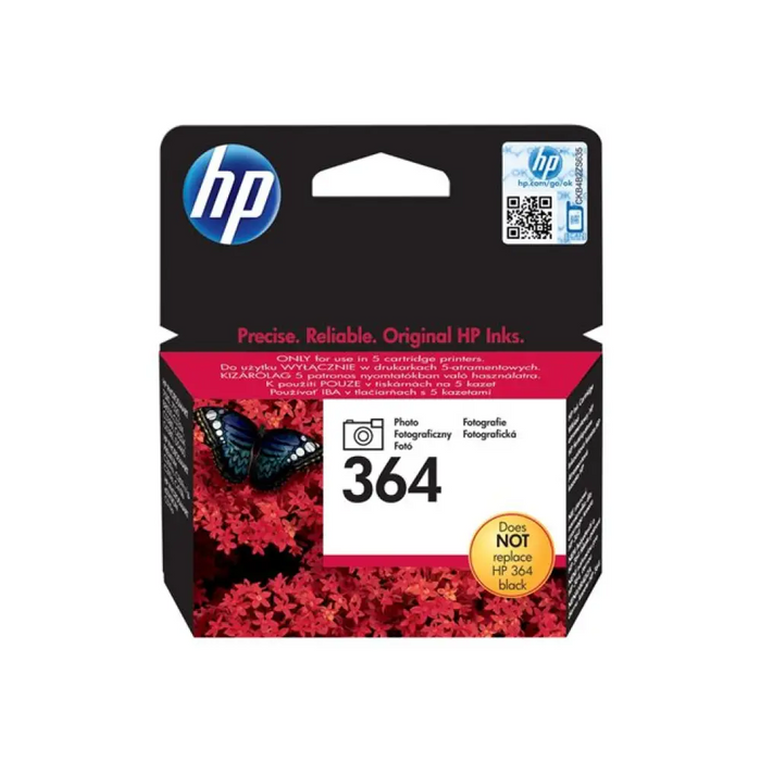 HP 364 оригинална касета с мастило CB317EE BA1 фото черна