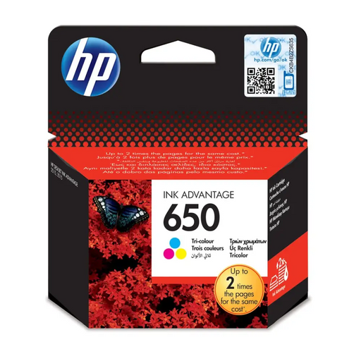 HP 650 Original Cyan,Magenta,Yellow 1 бр.