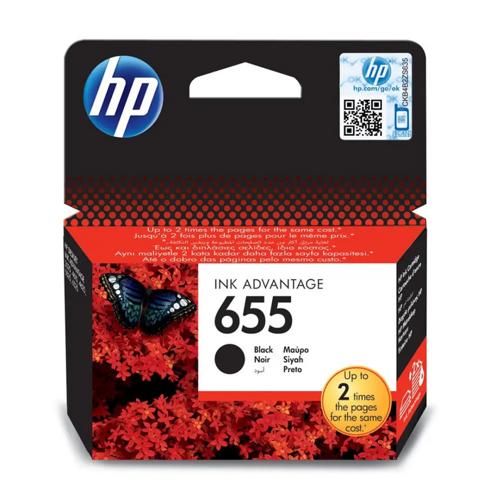HP 655 Original Photo black 1 бр.