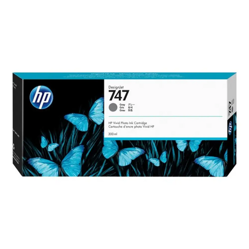 HP 747 300 ml касета със сиво мастило