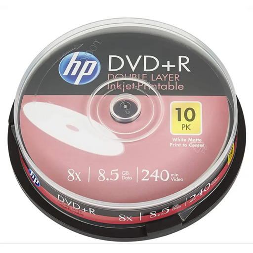 HP DVD + R D.L. Printable 10 бр в шпиндел