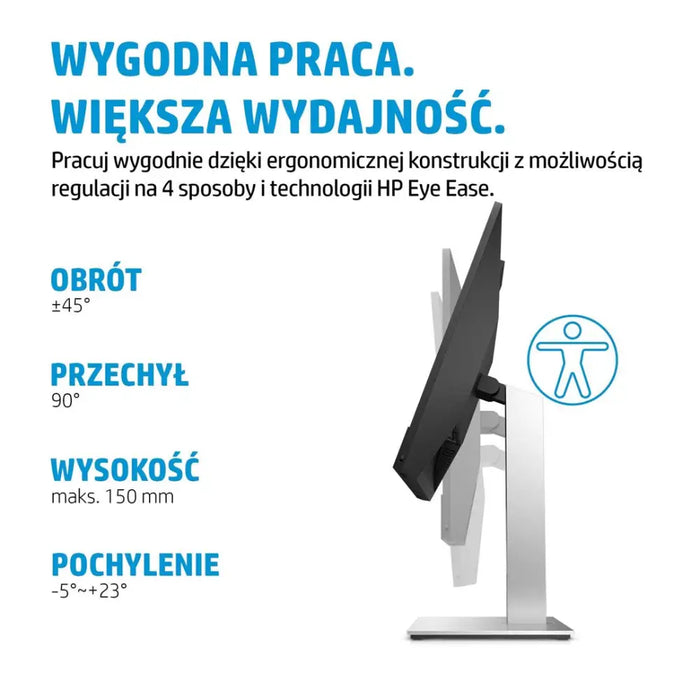 HP E24m G4 FHD USB-C конферентен монитор