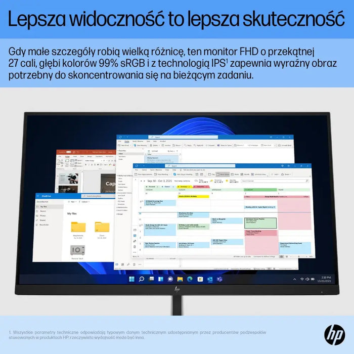 HP E27 G5 68,6 cm (27’’) 1920 x 1080 пиксела Full HD LED