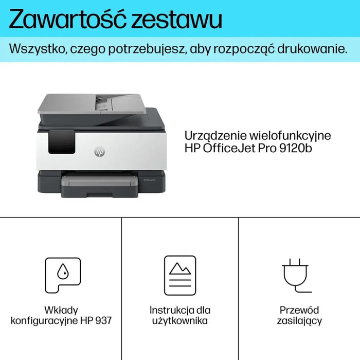 HP OfficeJet Pro 9120b All-in-One Printer Thermal inkjet A4