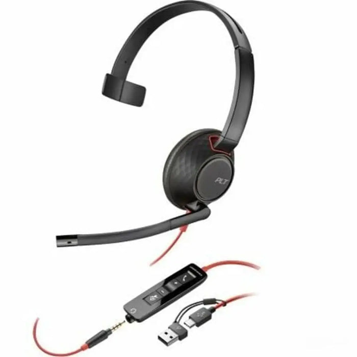 HP Poly Blackwire 5210 Monaural USB-C слушалка + 3,5 мм