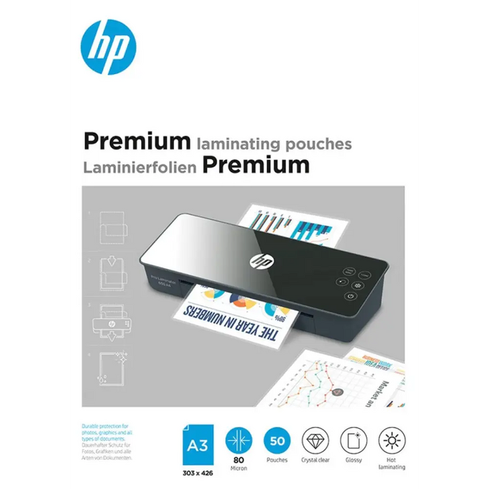 HP Premium ламиниращо фолио A3 50 бр.