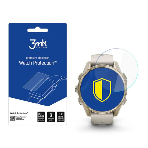 Hybrid Glass 3mk Watch Protection FlexibleGlass за Garmin