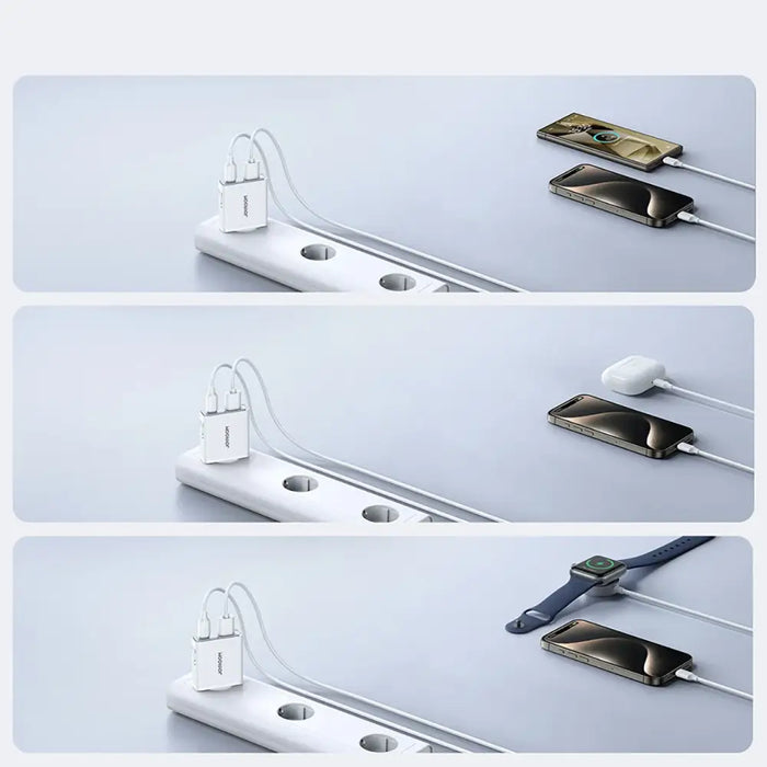 Joyroom JR-TCF14 20W USB-A USB-C супер тънко стенно зарядно