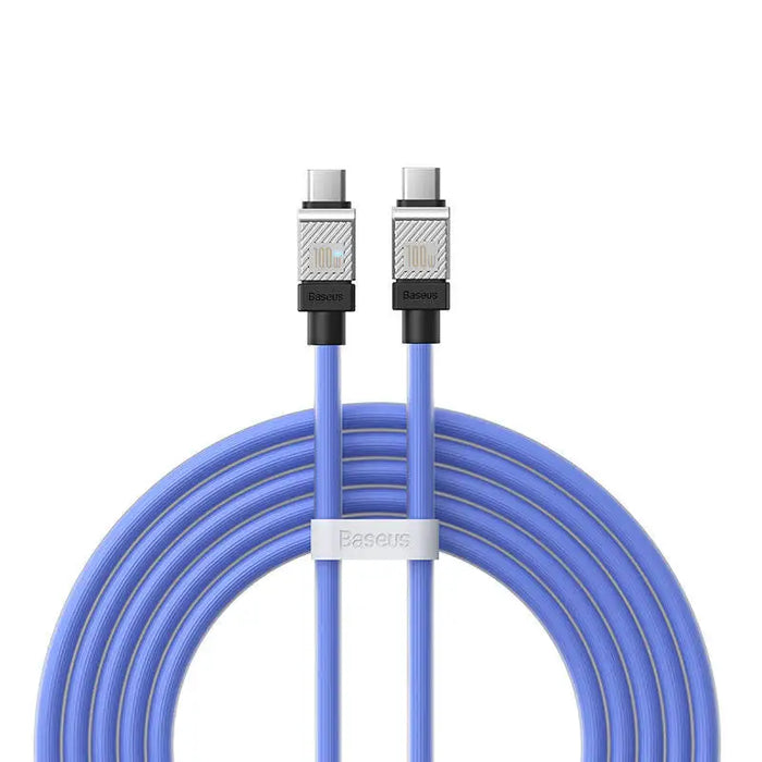 Кабел Baseus CoolPlay USB - C към 100W 2m син