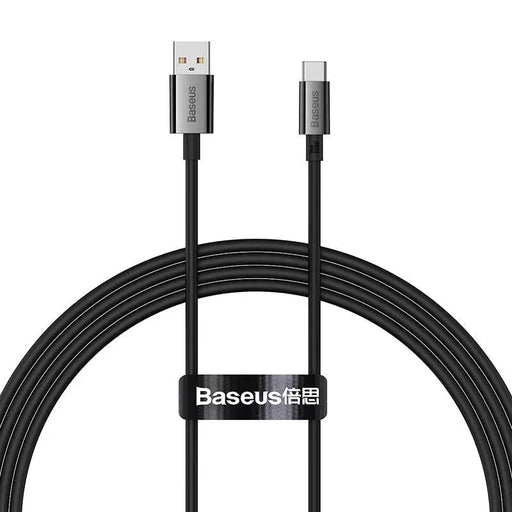 Кабел Baseus Superior USB към USB - C 100W 1.5m черен