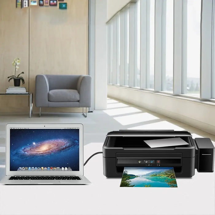 Кабел Choetech AB0011-BK USB към USB-B 3m черен