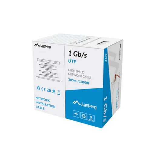 Кабел Ethernet LAN Lanberg LCU6-10CC-0305-R 305 m