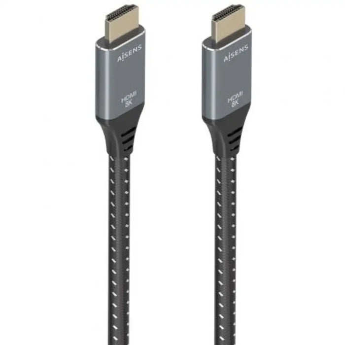 Кабел HDMI Aisens A150-0877 7 m Черен/Сив