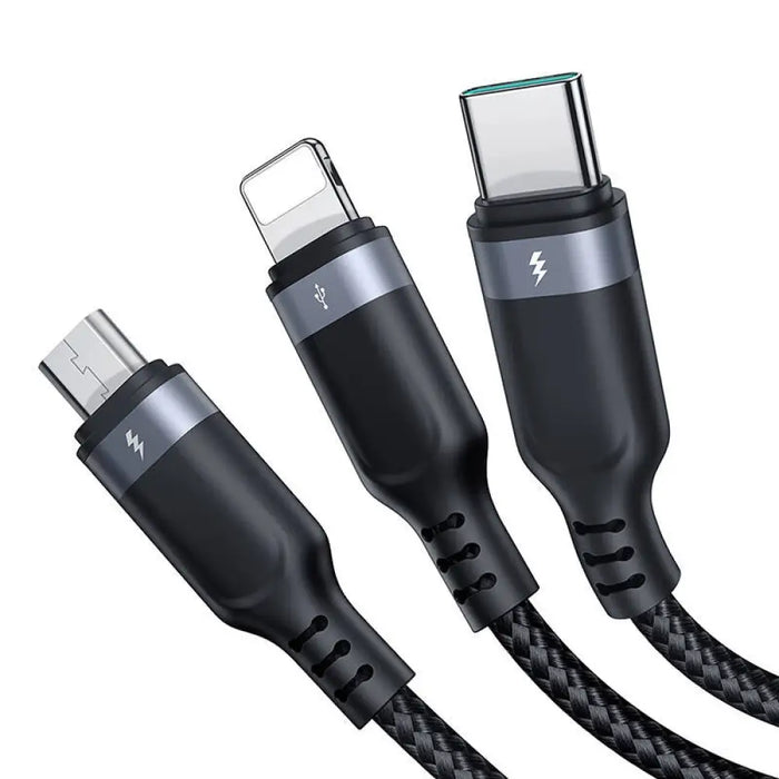 Кабел Joyroom S-A18 USB / USB-C Lightning Micro
