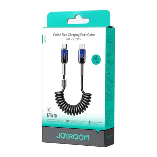 Кабел Joyroom S-A43 USB-C / USB-C 60W 1.5m черен