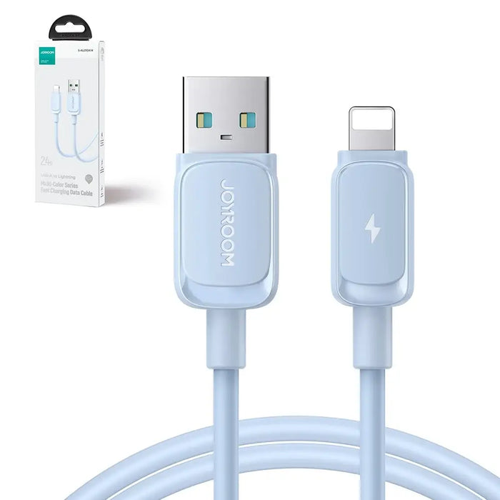 Кабел Joyroom S - AL012A14 USB към Lightning 2.4A 1.2m син