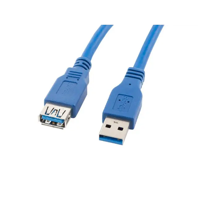 Кабел Lanberg extension cable USB 3.0 AM - AF 1.8m blue