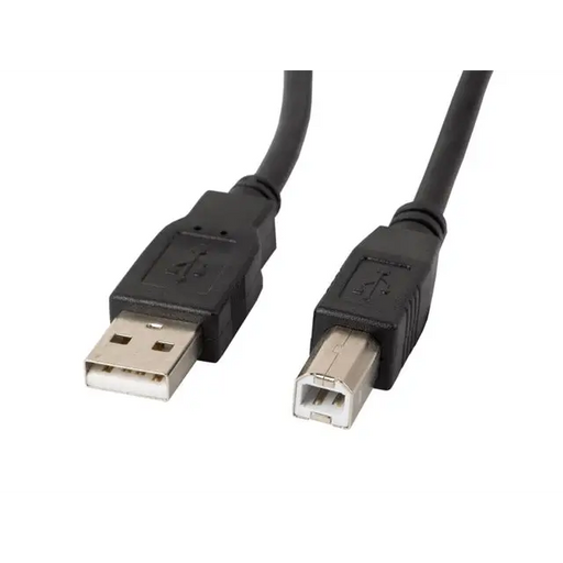Кабел Lanberg USB - A (M) - > USB - B 2.0 cable 5m black