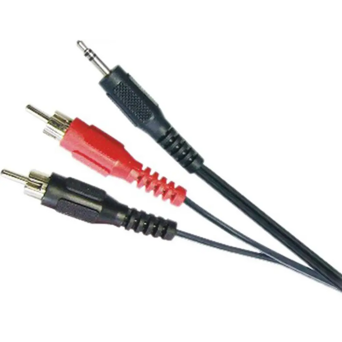 Кабел Sencor SAV 104-020 3.5ММ СТЕРЕО ЖАК - 2 RCA,2.5M