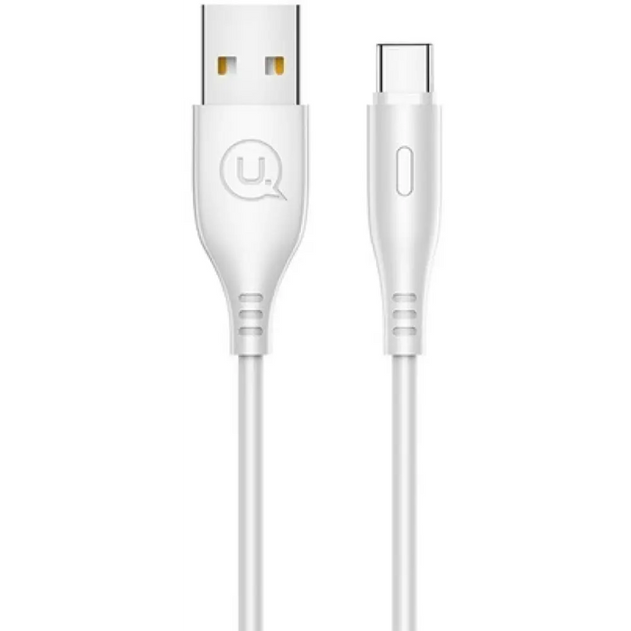 Кабел Usams U18 Round Micro USB SJ268USB02 1м бял