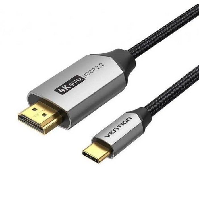 Кабел XO GB019 Type-C to HDMI Metal Adapter Cable 1.8m
