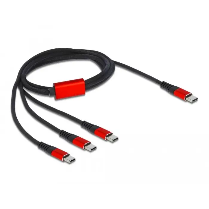 Кабел за зареждане Delock 3 в 1 USB-C - 3