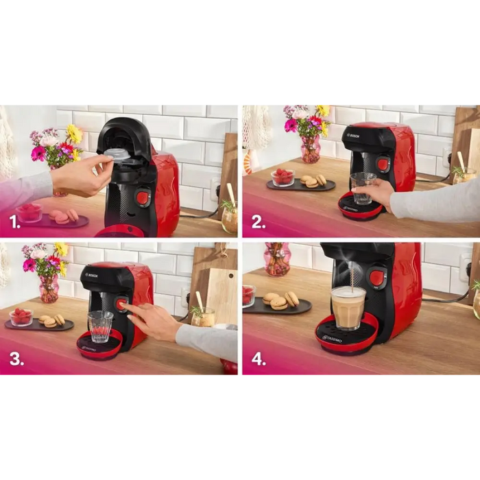 Кафемашина Bosch Tassimo Happy TAS103E Напълно автоматична