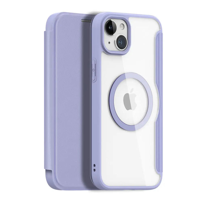 Калъф Dux Ducis Skin X Pro за iPhone 15 Plus MagSafe лилав