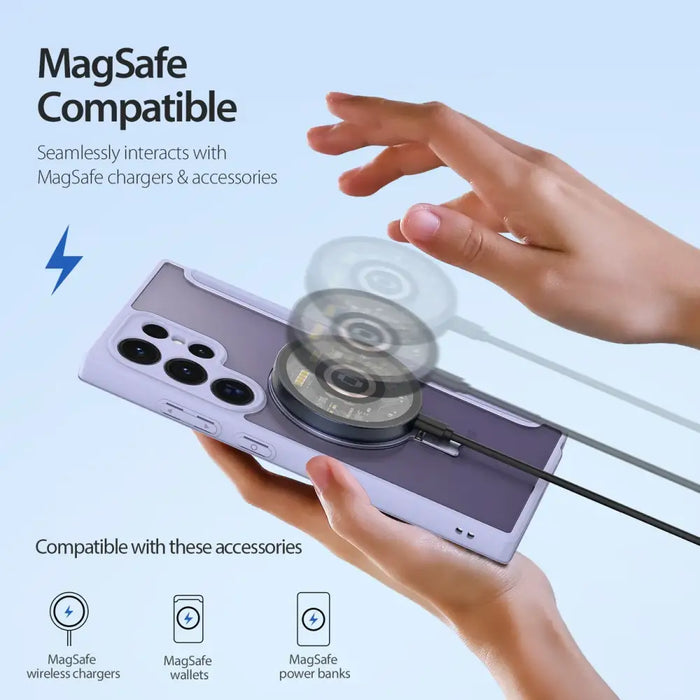 Калъф Dux Ducis Skin X Pro за Samsung Galaxy S24 Ultra лилав