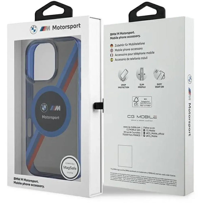 Калъф BMW Motosport IML Circle MagSafe за iPhone 16 Pro