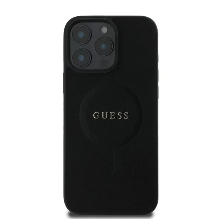 Калъф Guess Saffiano Classic Logo MagSafe за iPhone 16 Pro