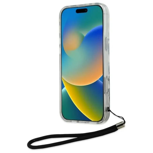 Калъф Karl Lagerfeld IML Zebra Pattern & Cord iPhone 16 Pro