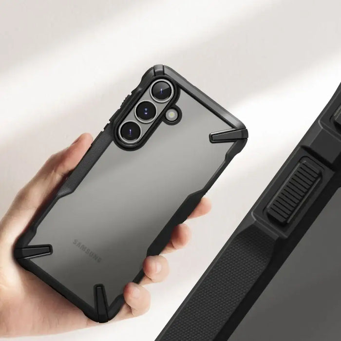 Калъф Ringke Fusion X за Samsung Galaxy S25 - черен