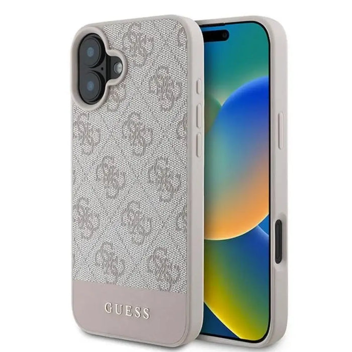 Калъф Guess 4G Bottom Stripe Case за iPhone 16 Plus 6.7’’