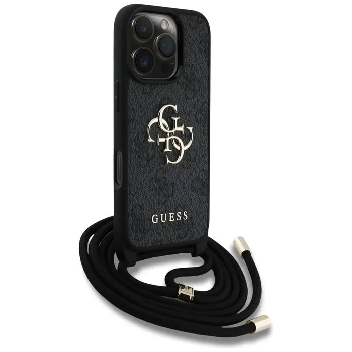 Калъф Guess 4G Big Logo Cord Stap Crossbody Case за iPhone