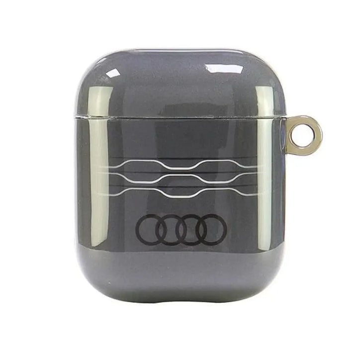 Калъф Audi IML Geometric Pattern за AirPods 1 / 2 - сив