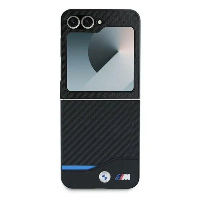 Калъф BMW Carbon Blue Line за Samsung Galaxy Z Flip 6
