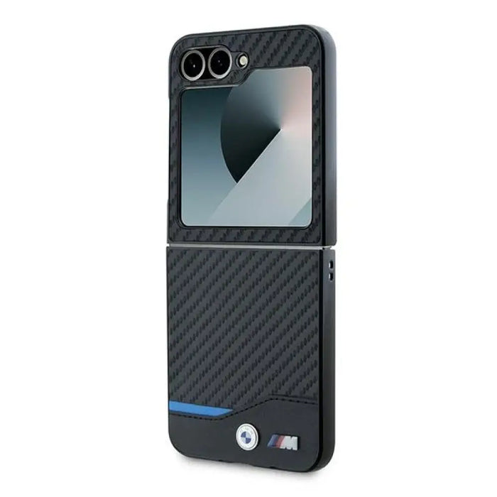 Калъф BMW Carbon Blue Line за Samsung Galaxy Z Flip 6