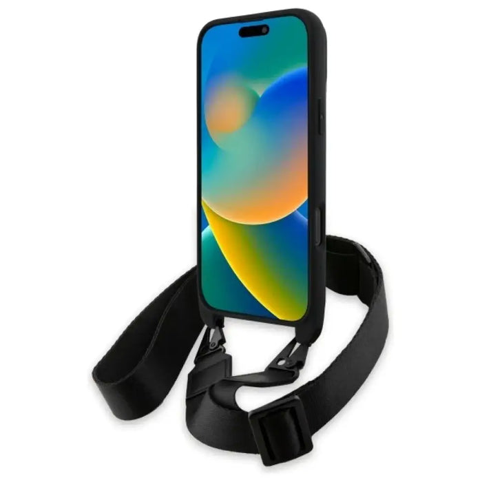 Калъф BMW M Edition Carbon Stripe & Strap Case за iPhone 16