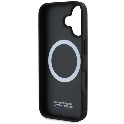 Калъф BMW M Perforated Tricolor Line MagSafe iPhone 16
