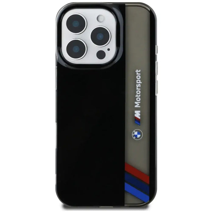 Калъф BMW Motorsport IML Vertical Stripe iPhone 16 Pro Max