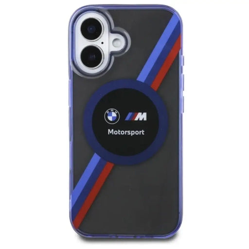 Калъф BMW Motosport IML Circle MagSafe iPhone 16 - черен