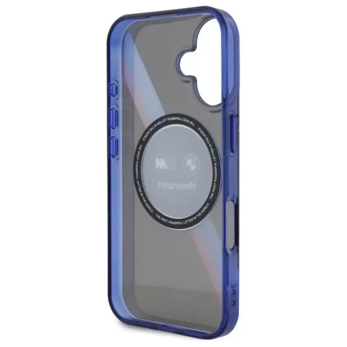 Калъф BMW Motosport IML Circle MagSafe iPhone 16 - черен