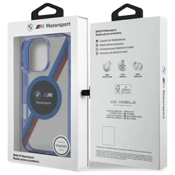 Калъф BMW Motosport IML Circle MagSafe за iPhone 16 Pro