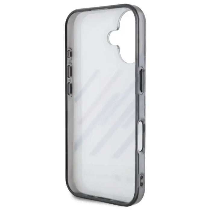 Калъф BMW Motosport IML Random Stripes iPhone 16 Plus - сив