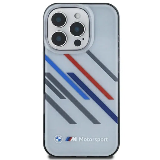Калъф BMW Motosport IML Random Stripes за iPhone 16 Pro Max