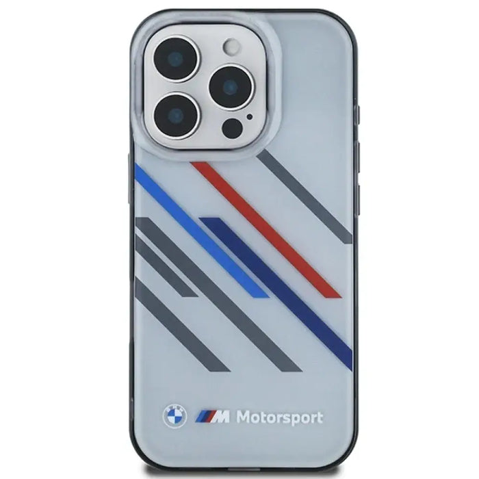 Калъф BMW Motosport IML Random Stripes за iPhone 16 Pro Max