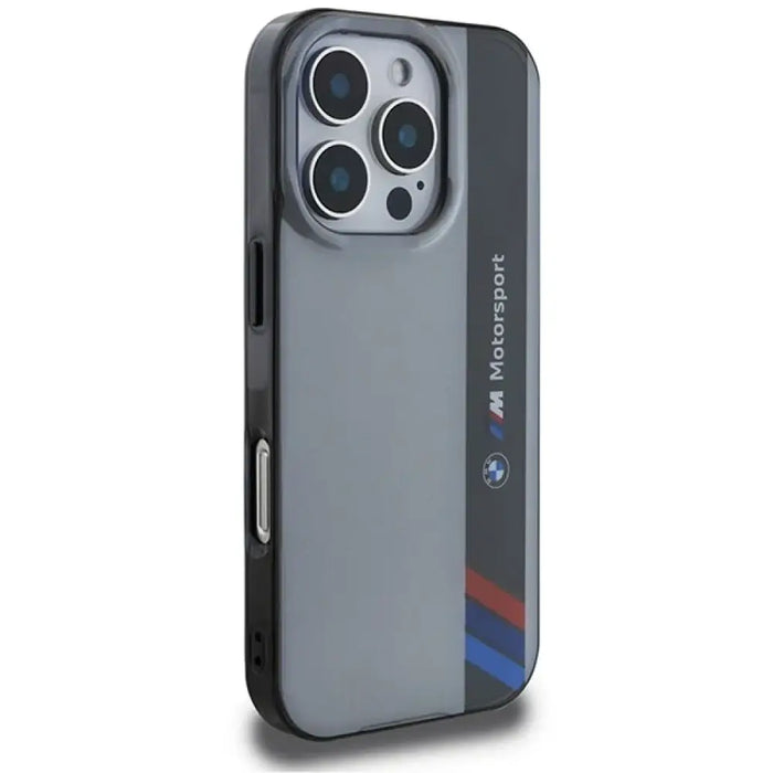 Калъф BMW Motosport IML Vertical Stripe iPhone 16 Pro Max