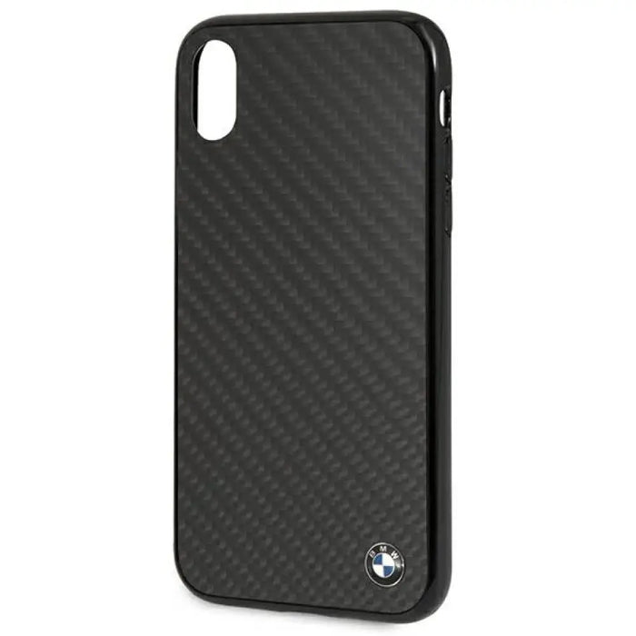 Калъф BMW Siganture Carbon за iPhone Xr - черен